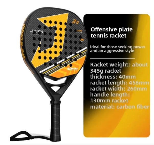 Pro Carbon Fiber Padel Racket – Precision Control & Power