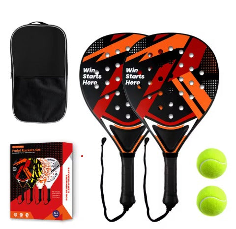 DuoPlay Padel Starter Set – 2 Rackets for Friends & Couples Product Description